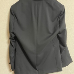 新品　洋服の青山スタイリッシュスーツ【ツーパンツ】【黒無地】 ( PW235-91 )の画像