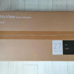 LGスマートモニター チューナーレステレビ 27インチの画像