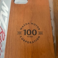 マツダ100th Anniv.　wood iPhoneケースの画像
