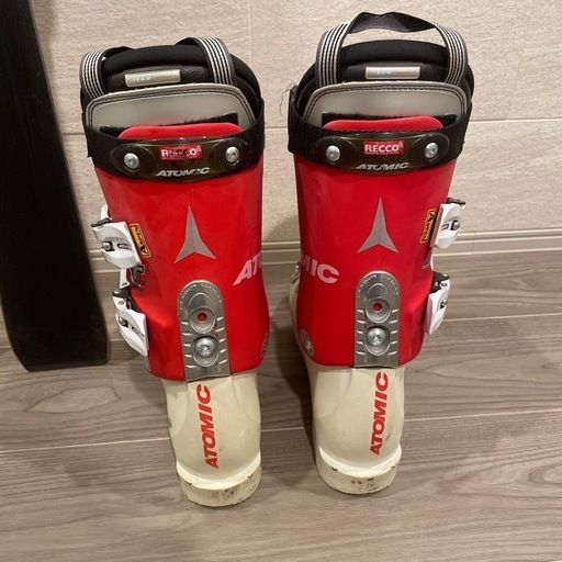 Atomic スキーブーツ 赤/白 0 即決 ATOMIC/アトミック スキーブーツ HAWX 赤/白 26 0cm/26 5cm