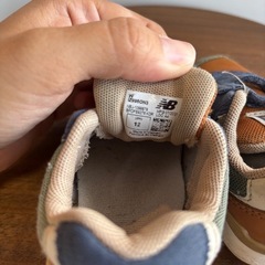 子供ニューバランス靴12cmの画像