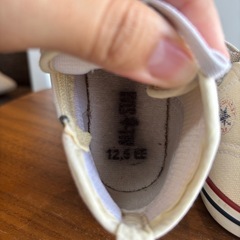 子供コンバース靴12.5cmの画像