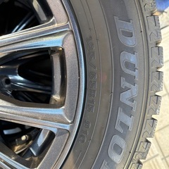 タイヤ ダンロップ ウィンターマックス 195/65R15 2021年製　
ノア　ヴォクシー80 スタッドレス　　の画像