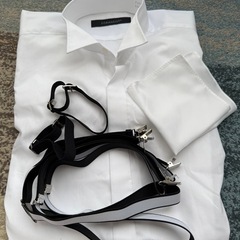 蝶ネクタイ用ワイシャツ超美品男性用