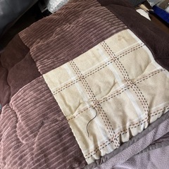 正方形のこたつ布団2の画像