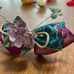 👘髪飾りの画像