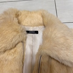 毛皮（うさぎ)のジャケットの画像