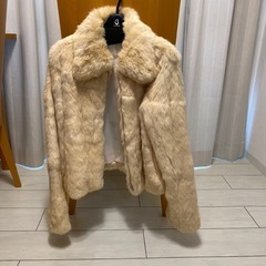 毛皮（うさぎ)のジャケット