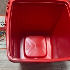 LEGO レゴ　赤いバケツ　バケツのみの画像