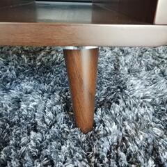 【無料】テレビ台 木目調ブラウン／角に欠けあり・しっかりした造りですの画像