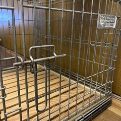 ペットゲージ アイリスオオヤマ ドア付き スノコ 持ち運び 小型〜中型　猫用 犬用  の画像