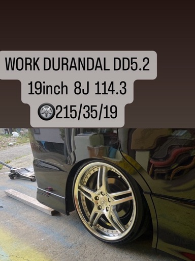 work ホイール 19インチ