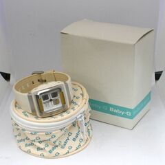 動作品 CASIO Baby-G CASKET BG-80 クオーツ式腕時計 アナログデジタル ワールドタイム 24年12月電池交換 札幌市 清田区 平岡の画像