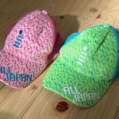 キャップ2点、ラケットケース【ソフトテニス】【値下げ500円】