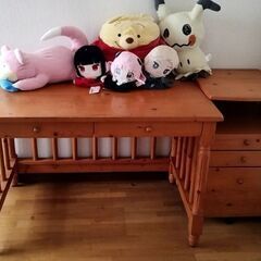勉強机ワゴン付き