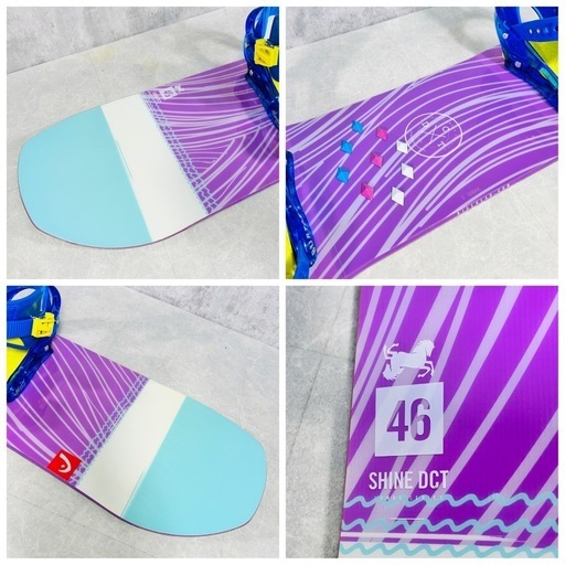 HEAD SHINE DTC 146cm レディース スノーボード セット