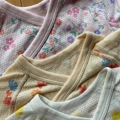 これからの季節に　UNIQLO メッシュ前開きロンパースの画像