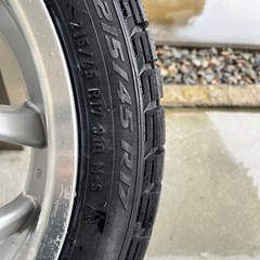 ホイール&スタットレスタイヤ4本セットの画像
