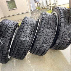 ホイール&スタットレスタイヤ4本セットの画像