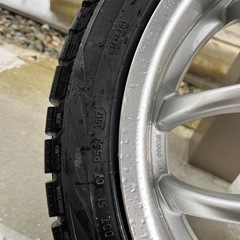ホイール&スタットレスタイヤ4本セットの画像