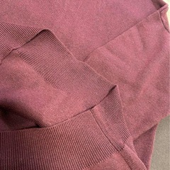 【美品】アーバンリサーチ センスオブプレイス バーガンディ ニット フリーサイズの画像