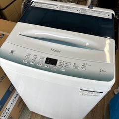 極美品 Haier ハイアール 5.5Kg 全自動洗濯機 JW-...