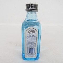 ジン BOMBAY SAPPHIRE ボンベイ サファイア DRY GIN 47度 50ml ミニボトル 未使用品 【コンプオフ金沢野々市店】の画像