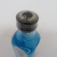 ジン BOMBAY SAPPHIRE ボンベイ サファイア DRY GIN 47度 50ml ミニボトル 未使用品 【コンプオフ金沢野々市店】の画像