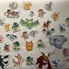 🎄ポケモン④点セット　マグネットシール絵本他の画像