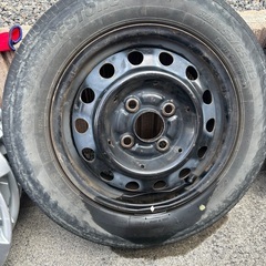 ブリジストン　夏タイヤ　155/65R13  ４本セット　ホイー...