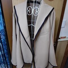 手作り　ハンドメイド　世界に１点　ジャケット　コート　薄手　春秋...