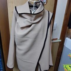 手作り　ハンドメイド　世界に１点　ジャケット　コート　薄手　春秋　★取りに来て頂ける方限定の画像