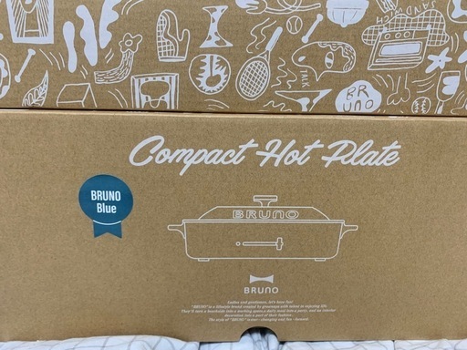 新品 BRUNO ブルーノ オーバル 本体 blue
