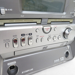 Victor (ビクター)  マイクロコンポーネント DVD/MDシステム UX-WD70-H ※ジャンク 返品不可　 【コンプオフ金沢野々市店】の画像