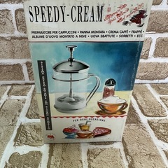 イタリア モレッティー社製 ホイップクリーマー 新品未使用品