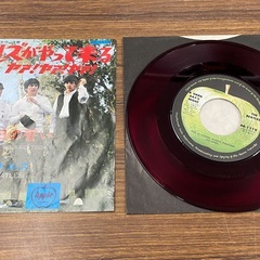 EP ドーナツ盤 THE BEATLES ビートルズがやって来る...