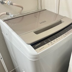 【お譲り先決定しました】HITACHI2019年製　縦型洗濯機　