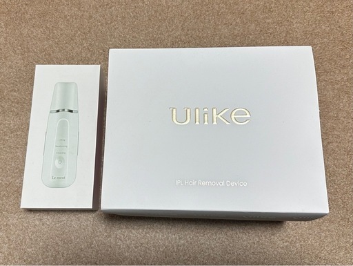 【近場なら届けます】Ulike 脱毛器 Air3 、Le mentモイスチャーピーリングプロ