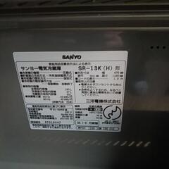 引き取りは無料、130L冷蔵庫！！の画像