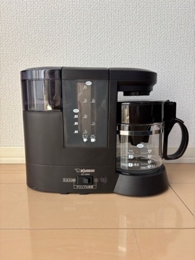 象印ミル付きコーヒーメーカー