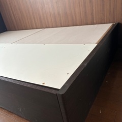 シングルベッドフレーム(ニトリ)(シンプル)の画像