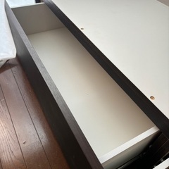 シングルベッドフレーム(ニトリ)(シンプル)の画像
