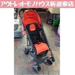 RECARO ベビーカー EASYLIFE 折りたたみ式 ブラッ...