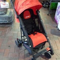 RECARO ベビーカー EASYLIFE 折りたたみ式 ブラック×レッド レカロ 札幌市東区 新道東店の画像