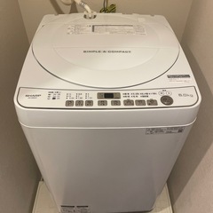 SHARPシャープ洗濯機 6kg