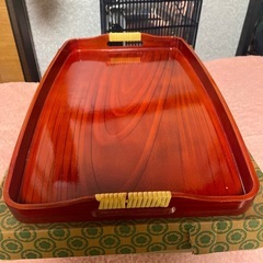 おぼん茶色　未使用品の画像