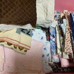 未使用　布　たくさん