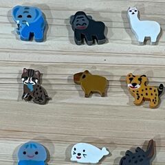 動物の消しゴム（16種類16体）【小物】【値下げ200円】の画像