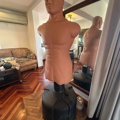 人型のサンドバック　　高さ可変タイプ