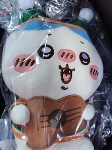 エニマイくじ　B賞ハチワレぬいぐるみ